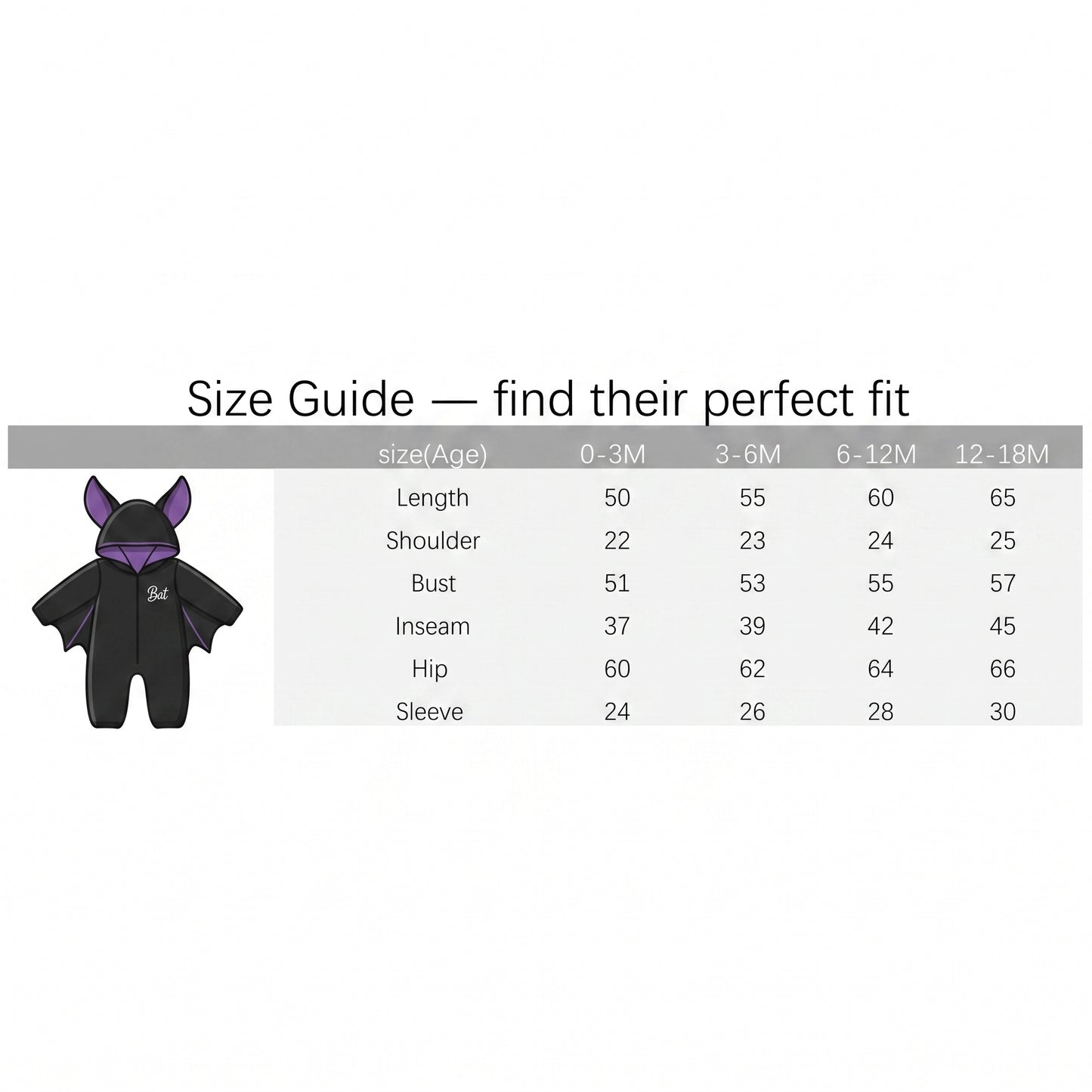 Baby Bat Halloween Costume